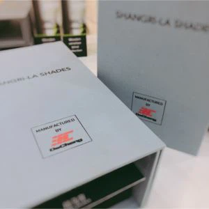 Muestrario de Carpeta Roman Shade